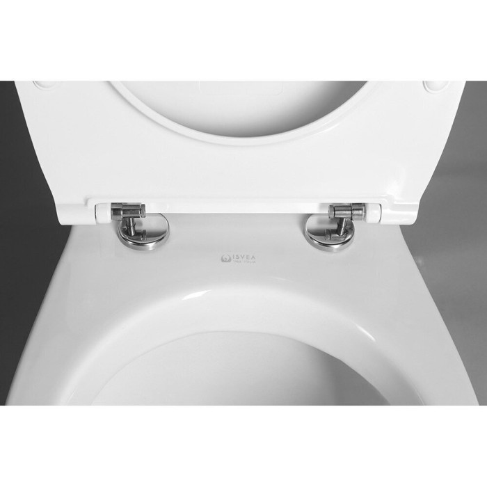 Подвесной унитаз SENTIMENTI Rimless с крышкой Slim Slow close