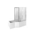 BESCO Ambition 3 Premium 130 Shower Wall