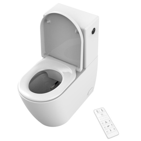 Paigaldatav tualett koos bidetifunktsiooniga MEPA Rimless koos istekoha ja kaanega
