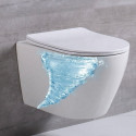 Built-in WC sets MEPA (6 in 1), 8 cm frame, black button