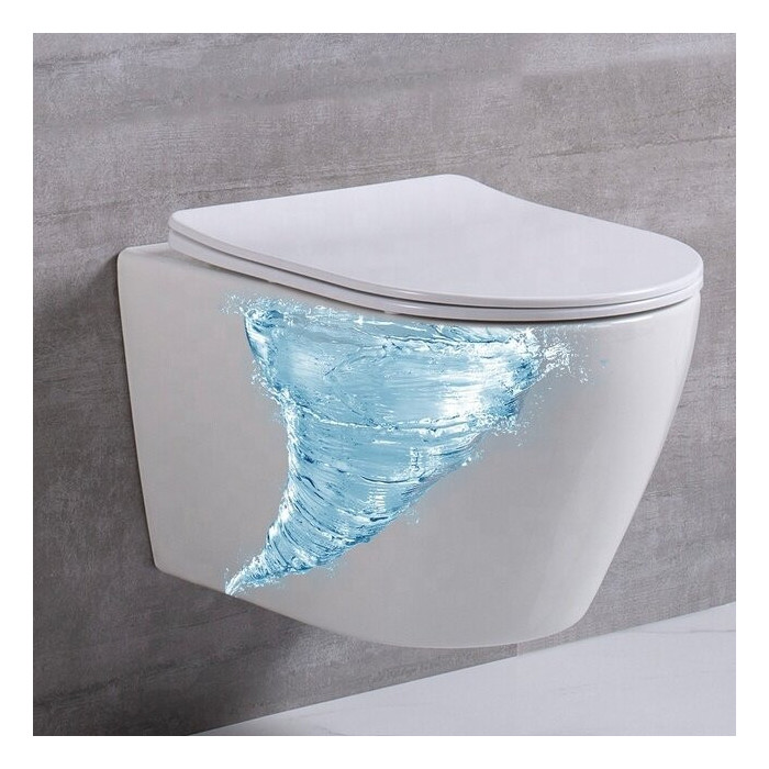 Potinkinis WC komplektid MEPA (6 in 1), 8 cm raam, Compact, must nupp