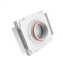 Ergovalve diffuser ERGOVENT Kvadro 125 mm, with damper