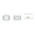 Приглашается диффузор ERGOVENT Kvadro 100 мм, с заслонкой