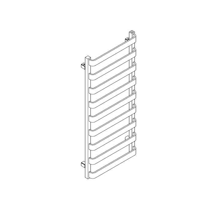 Towel dryer TERMA Wix (Various color options)