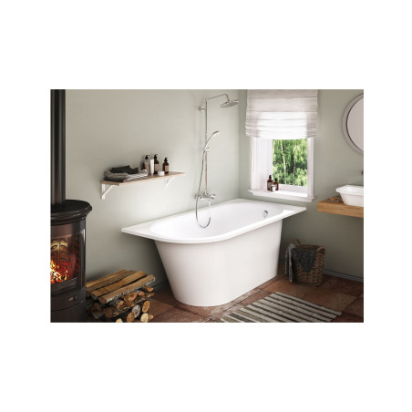 PAA Vario L stone mass bathtub, white, 750 x 1680 mm, A