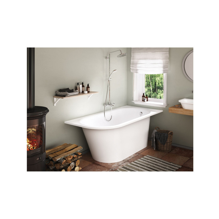 PAA Vario L stone mass bathtub, white, 750 x 1680 mm, A