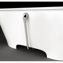 PAA Vario M bathtub siphon from Vario L, chrome-plated