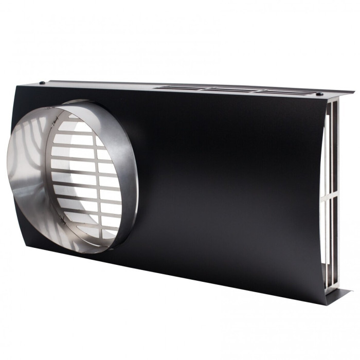 Dwiguba field shelter ALNOR, black