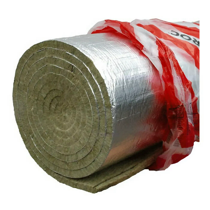 Demblis AL fooliumiga Hvac Lamella Mat AluCoat PAROC 80 mm