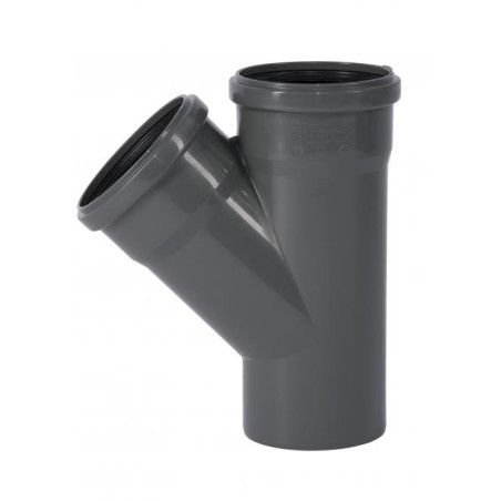 Siseveo kolmnurk WAVIN Optima 110 x 75/45°, hall