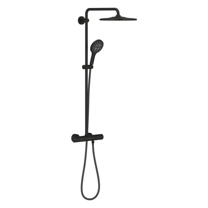 GROHE Rainshower Smartactive overhead shower sets, 22119KF0