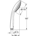 GROHE Euphoria 110 Shower Head Champagne, 3 Functions, 27222000