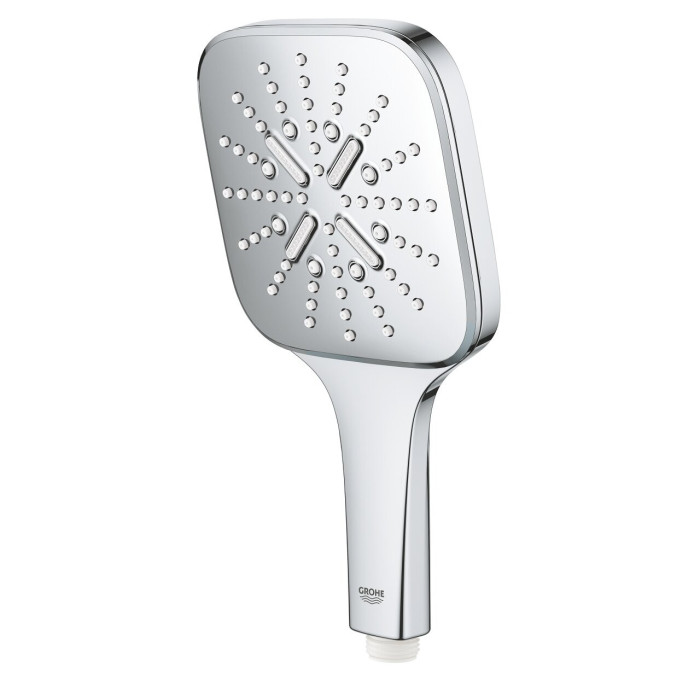 GROHE Rainshower Smart Active 130 Cube shower head, 3 functions, 26582000