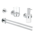 GROHE Essentials 4 in 1 Accessory Set, 40846001