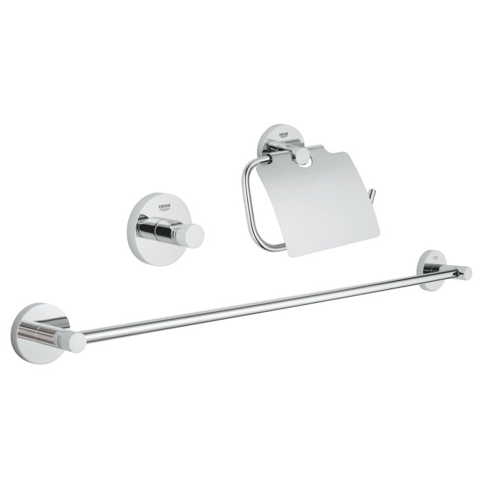 Набор аксессуаров GROHE Essentials для гостевого туалета 3 в 1, 40775DC1