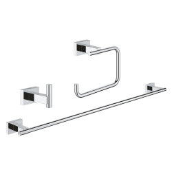 GROHE Essentials Cube accessory set City toilet 3 in 1, 40777001