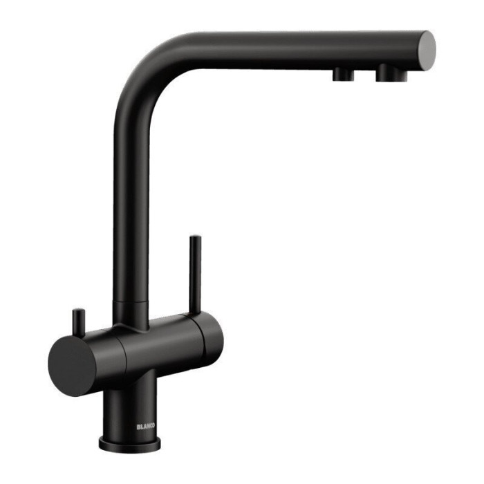 BLANCO Fontas II kitchen (sink) mixer, black-matt
