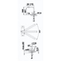 BLANCO Fontas II kitchen (sink) mixer, black-matt