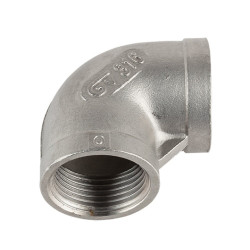 Stainless steel elbow 1/2"" w/w - 90°