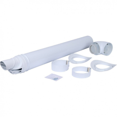 Kamino kits for horizontal connection (through the wall) VAILLANT Ø60/100, long - 800 mm