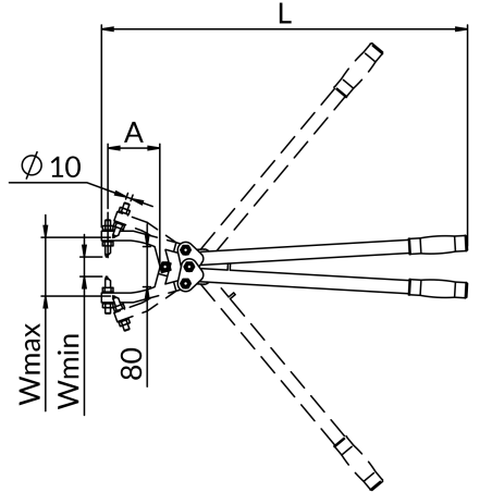 NICZUK KBT trapezoidal sheet metal hole punch