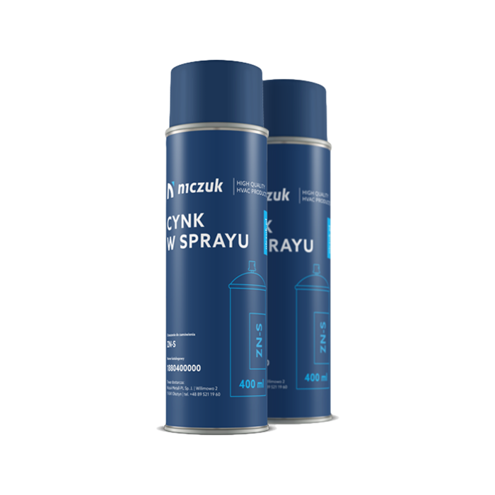 Pihustatav tsinkpreparaat karastatud tsingitud tootele NICZUK 400 ml, OG-ZN-S