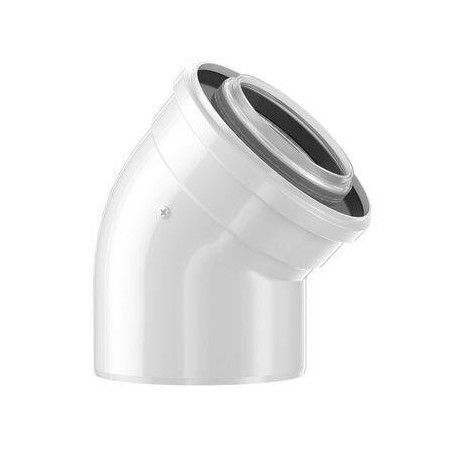 Kamino (toru) kahekordne küünarnukk BOSCH Ø 60/100 mm / 45°