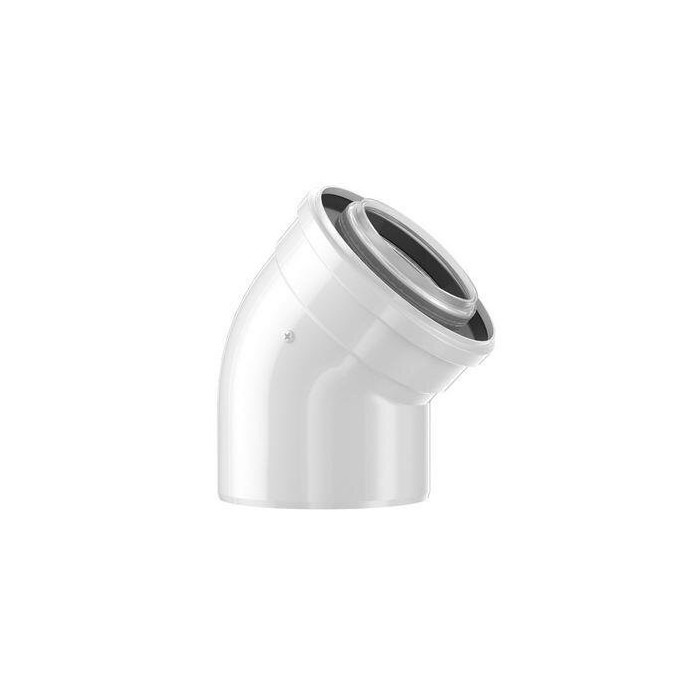 Kamino (toru) kahekordne küünarnukk BOSCH Ø 60/100 mm / 45°