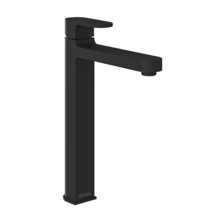 RAVAK Chrome sink mixer without bottom valve, elevated, X070429