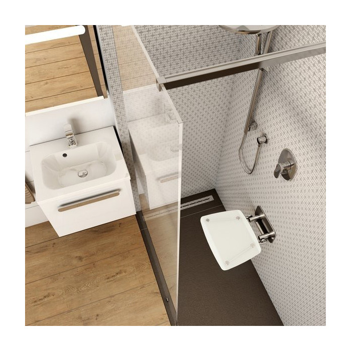 Istme RAVAK Ovo-B II Clear (selge) / must (must)