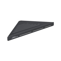 Угловая полка RAVAK Slim C, черно-черная, X07P650