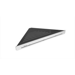 Угловая полка RAVAK Slim C, черно-хромовая, X07P576