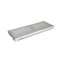 Nurgarvane riiul RAVAK Slim S, satin-kroom, X07P577