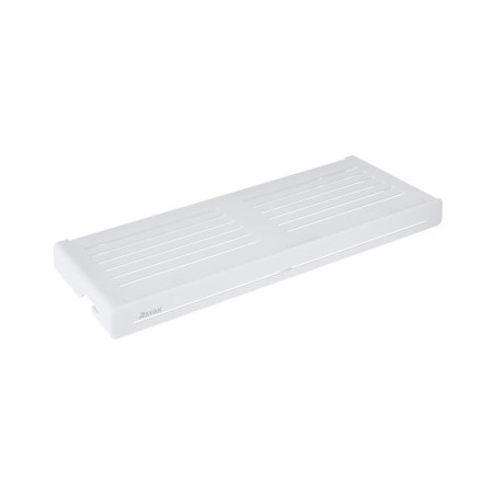 Nurgarvase riiul RAVAK Slim S, valge-valge, X07P651