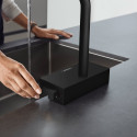 Смеситель для кухни (раковины) с выдвижным шлангом HANSGROHE Aquno Select M81, 73836670