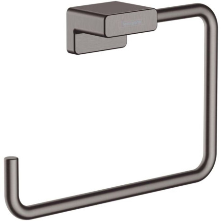 Держатель для полотенец HANSGROHE AddStoris 41754340, матовый черный хром