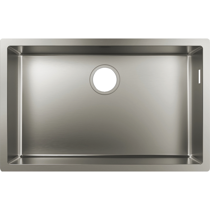 Нержавеющая сталь раковина HANSGROHE 710 x 450 мм, 43428800