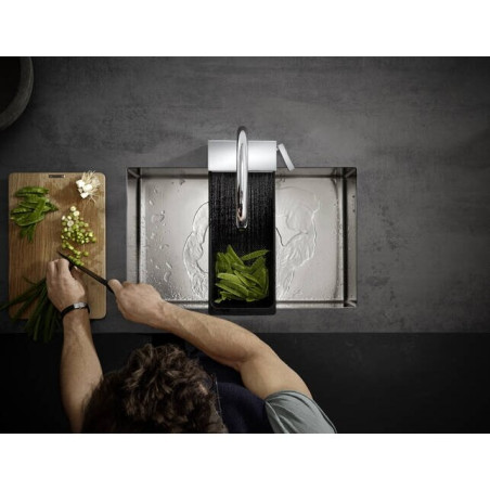 Hansgrohe Showerhead, black-matt, 40963000