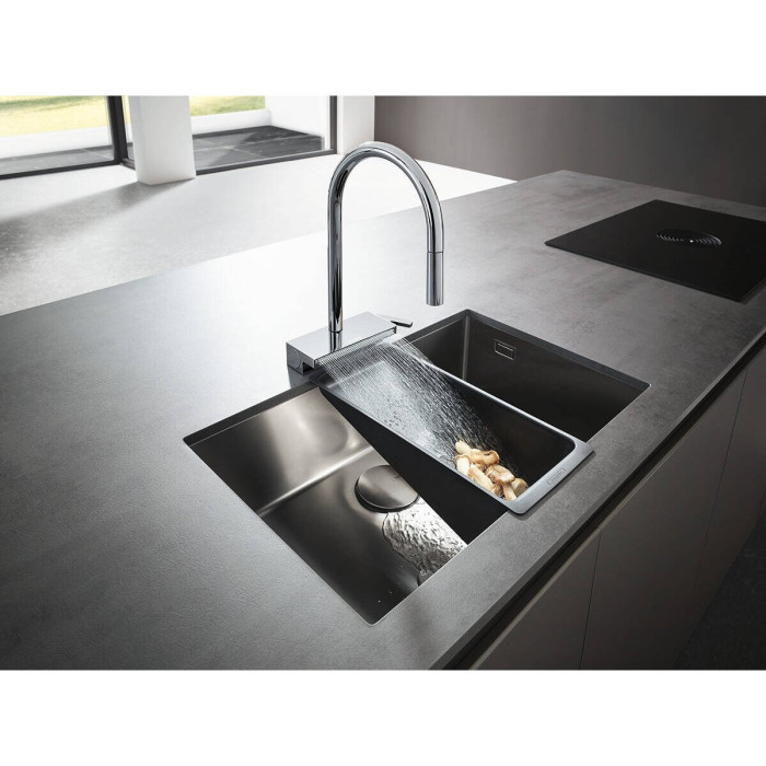 Käigukast HANSGROHE, must-matt, 40963000