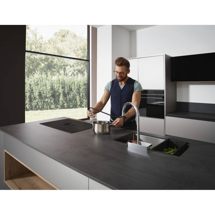 Käigukast HANSGROHE, must-matt, 40963000