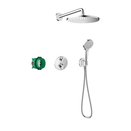 Potinkinis termostaatiline dušš 4 in 1 komplektis HANSGROHE Croma 280, 27954000