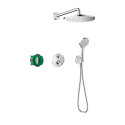 Potinkinis termostaatiline dušš 4 in 1 komplektis HANSGROHE Croma 280, 27954000