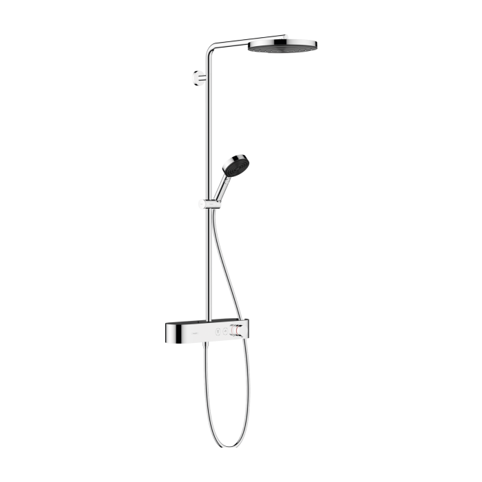 Термостатическая дождевой душевой система HANSGROHE Pulsify S 260 1 jet EcoSmart, 24221000
