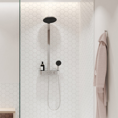 Shower system with thermostat HANSGROHE Pulsify S, 24241000