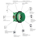 Built-in thermostatic shower 6 in 1 set HANSGROHE Rainfinity 360, polished gold