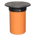Cover for the roadway, blind 315 x 500 mm, housings, with rubber gasket
