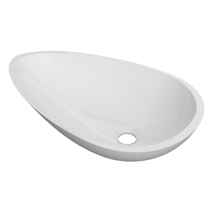 Используйте каменную раковину AQUASTONE AQS1 56 x 34 см