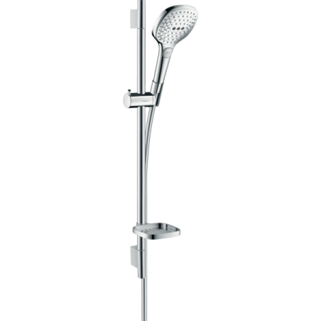 Shower stand sets HANSGROHE Raindance Select E 150 3jet & Unica'S Puro 90 cm, 27857000