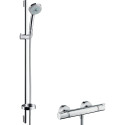 Termostaatiline dušisegisti koos 95,8 cm dušiga HANSGROHE Croma 100, 27035000