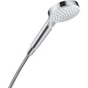 Термостатический душевой смеситель с душевым стойком HANSGROHE Crometta 66,9 см, 27812400